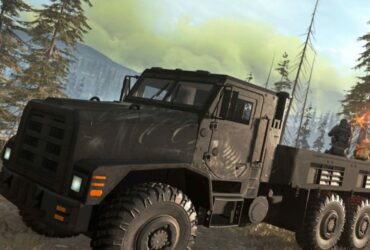 big bertha truck driving in cod warzone 2