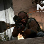 Modern Warfare 2 operator with a Sniper Rifle