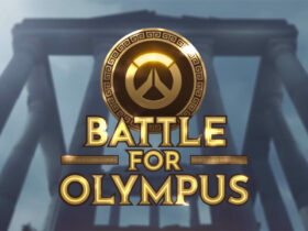 Overwatch 2 Battle for Olympus event logo