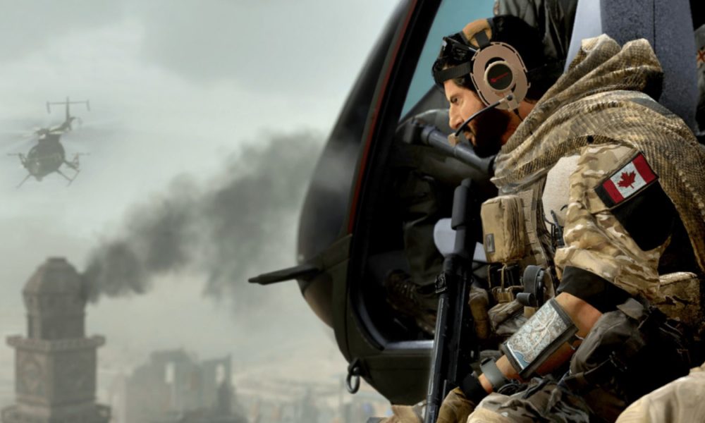 cod warzone 2 operator in helicopter