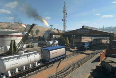 train in cod warzone 2 al mazrah map