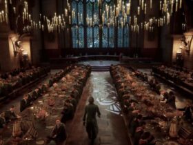 hogwarts legacy students in great hall