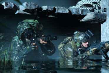 cod mw2 operators in water