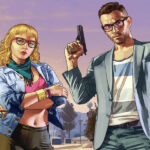 Female and male GTA Online characters