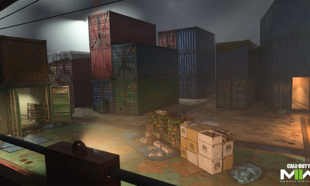 Shipment map in Modern Warfare 2