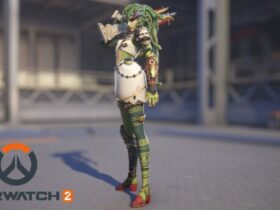 Widowmaker Medua skin in Overwatch 2