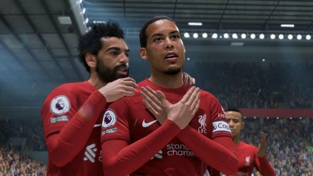 Virgilio van Dijk en FIFA 23