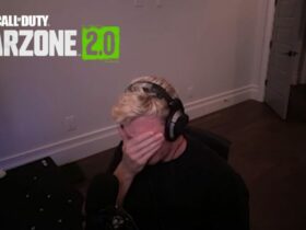 tfue with face in hand cod warzone 2