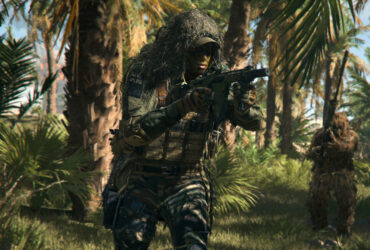 Gaz in a Ghillie Suit in Modern Warfare 2