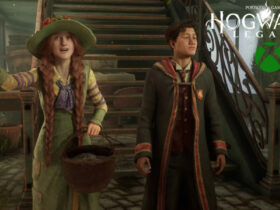 Hogwarts Legacy Herbology teacher and student