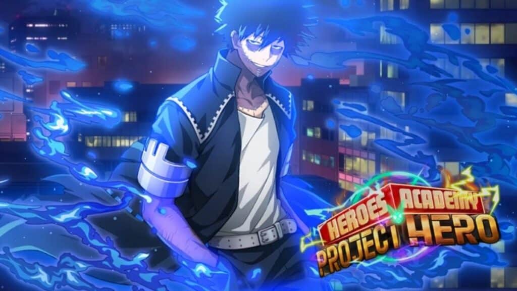 Dabi en el arte promocional de Project Hero