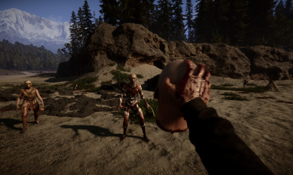 sons of the forest character encountering cannibals