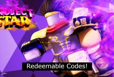 Redeemable codes for Roblox's Project Star