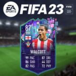 Flashback Walcott card with FIFA 23 logo