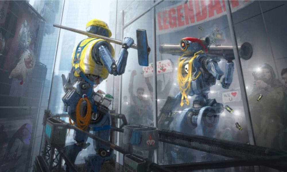 apex legends pathfinder promo art