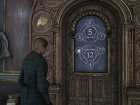 hogwarts legacy character at arithmancy door