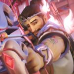 Hanzo dressed as Cupid in Overwatch 2