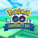 pokemon go logo with community day ribbon