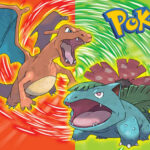 charizard and venusaur with a Pokemon logo