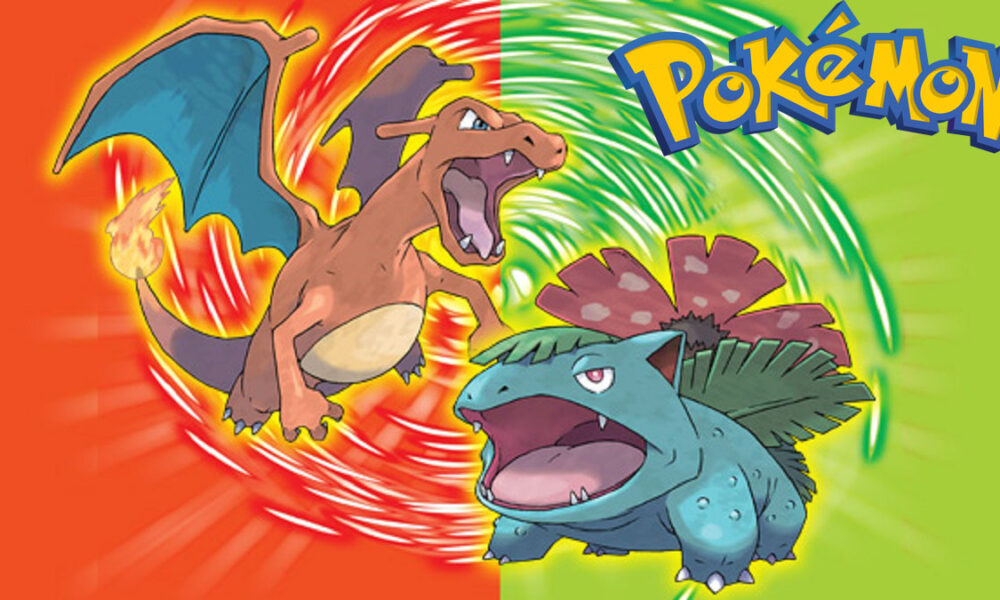 charizard and venusaur with a Pokemon logo