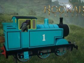 hogwarts legacy thomas the tank engine mod