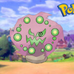 Spiritomb and a Pokemon logo