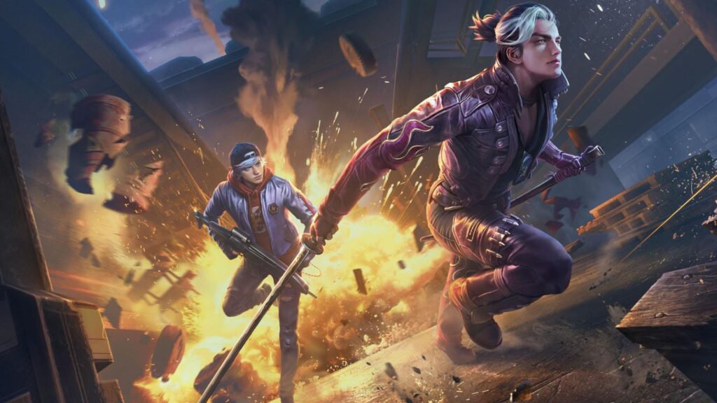 Pantalla de carga de Garena Free Fire