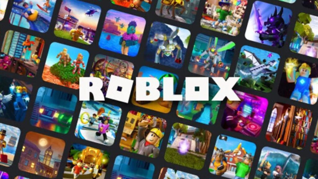 Ilustraciones de Roblox con diferentes juegos en la plataforma