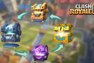 Magical, Golden, Wild, and Legendary chests in Clash Royale