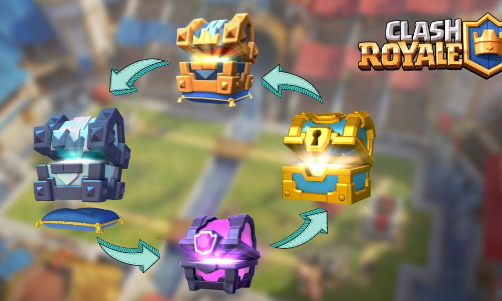 Magical, Golden, Wild, and Legendary chests in Clash Royale