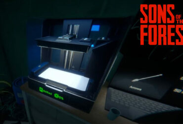 3D Printer in Sons of the Forest