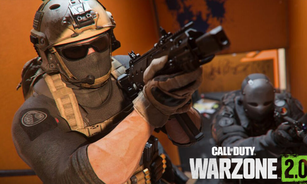 Warzone 2 Operator firing SMG