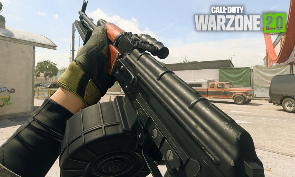 Warzone 2 player using RPK