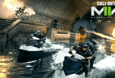 MW2 and Warzone 2 operators on a jet ski