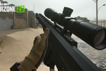 Warzone 2 player using Sniper Rifle