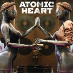 Atomic Heart robots holding hands