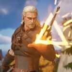 The Witcher's Geralt in Fortnite 23.50 update