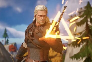 The Witcher's Geralt in Fortnite 23.50 update