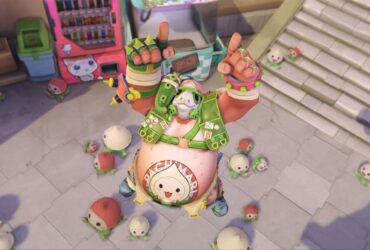 Roadhog in Pachimari skin in Overwatch 2