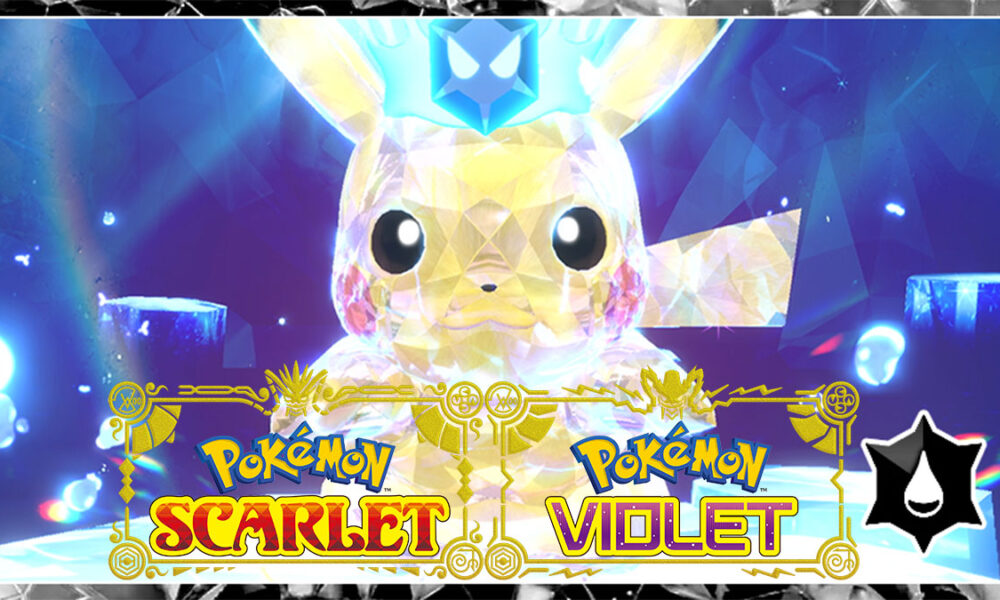 Water Tera Type Pikachu in Pokemon Scarlet and Violet