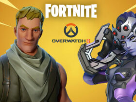 Fortnite Jonesy and Overwatch Widowmaker