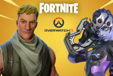 Fortnite Jonesy and Overwatch Widowmaker