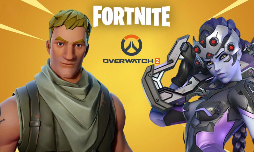 Fortnite Jonesy and Overwatch Widowmaker