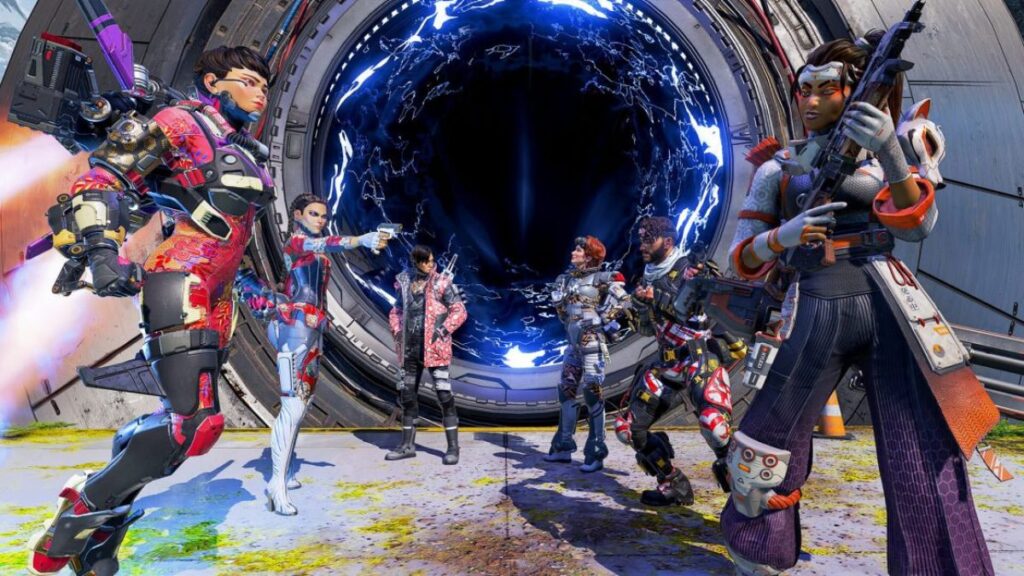 Personajes de Apex Legends enfrentándose en Arenas