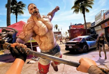 dead island 2 zombie attacking player