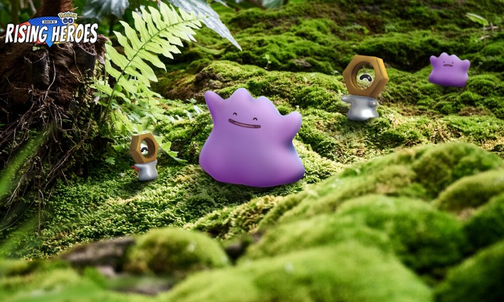 Ditto and Meltan in Pokemon Go