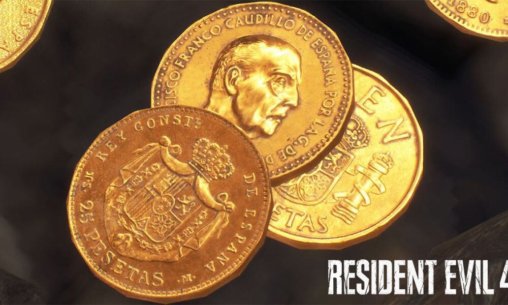 Resident Evil 4 remake pesetas