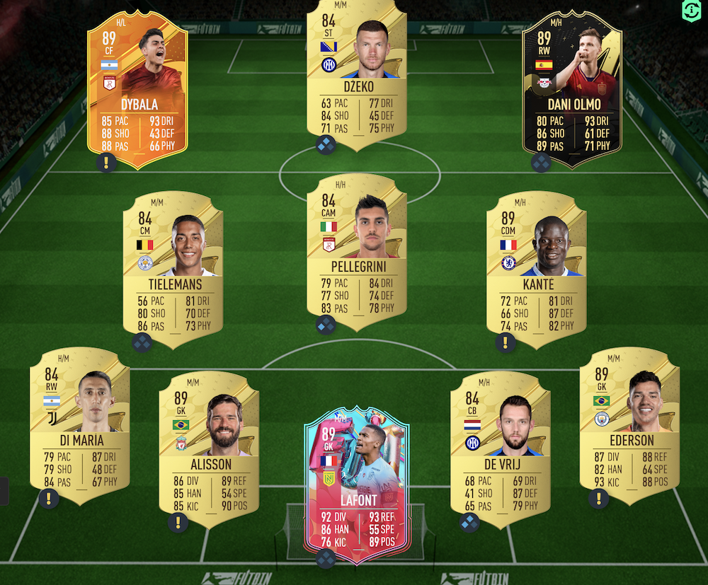 Solución SBC de la Premier League FIFA 23