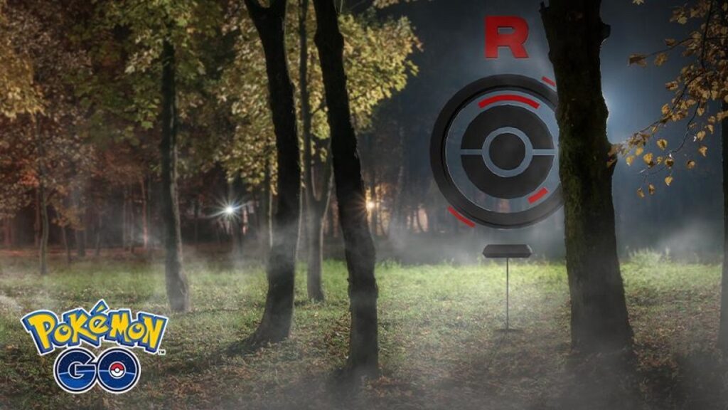 Equipo Go Rocket PokeStop en Pokémon Go