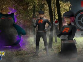 Team Go Rocket Grunts and a Shadow Snorlax in Pokemon Go